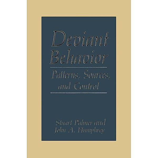 Deviant Behavior, J. A. Humphrey, S. Palmer