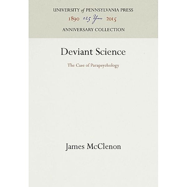 Deviant Science, James McClenon