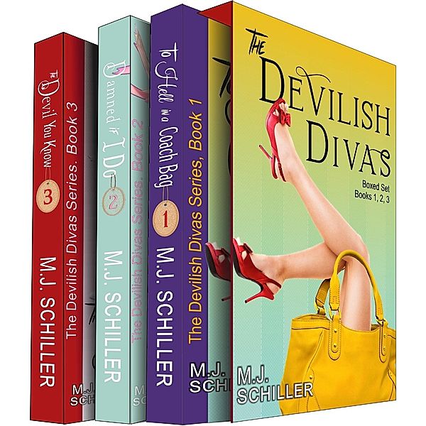 Devilish Divas Boxed Set, Books 1-3: Three Complete Women's Fiction Novels, M. J. Schiller