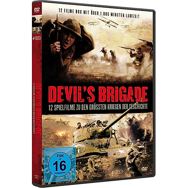 Devils Brigade Kriegsfilm Box DVD-Box, David Warbeck Curd Jürge Film 1: Hristos Politis