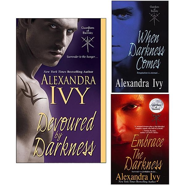 Devoured By Darkness Bundle with When Darkness Comes & Embrace the Darkness / Guardians Of Eternity, Alexandra Ivy