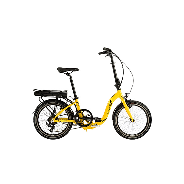 Devron Falt-City-E-Bike 20 Zoll (Farbe: gelb)