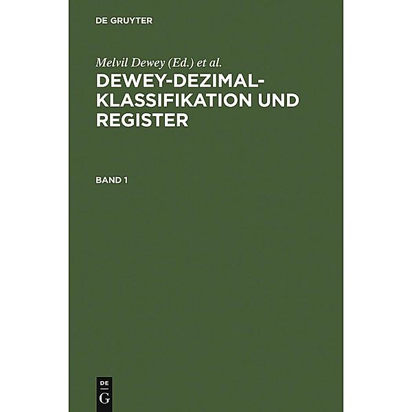 Dewey-Dezimalklassifikation und Register