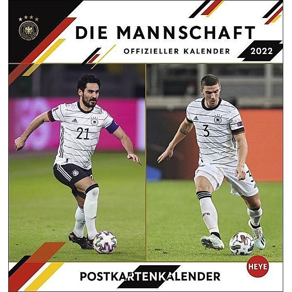 DFB Postkartenkalender 2022