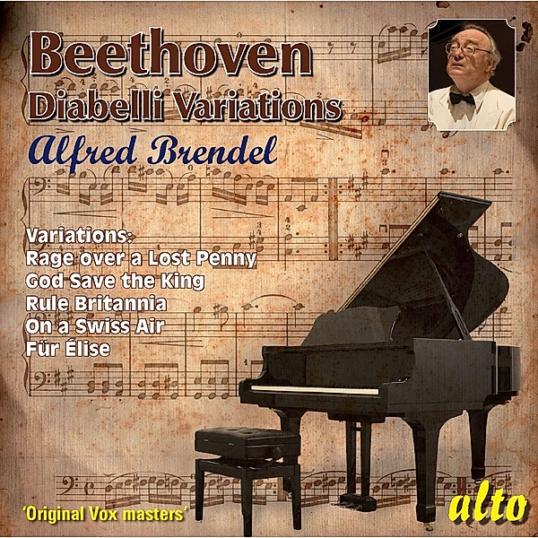 Diabelli-Variationen/Für Elise/+, Alfred Brendel