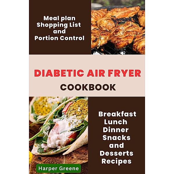 Diabetic Air Fryer Cookbook, Harper Greene