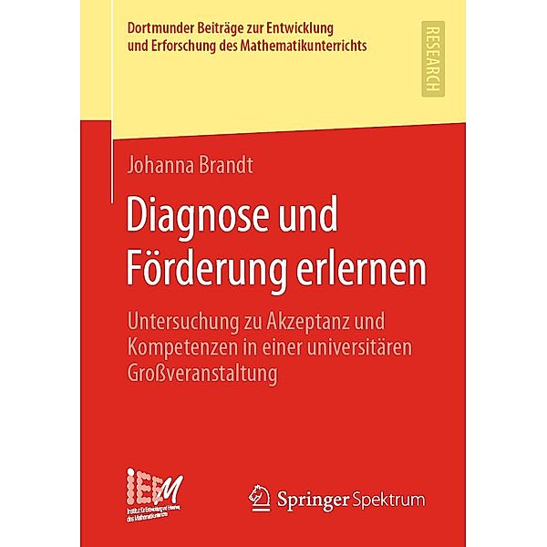 Diagnose und Förderung erlernen / Dortmunder Beiträge zur Entwicklung und Erforschung des Mathematikunterrichts Bd.49, Johanna Brandt