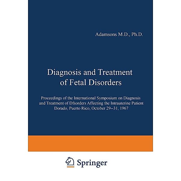 Diagnosis and Treatment of Fetal Disorders