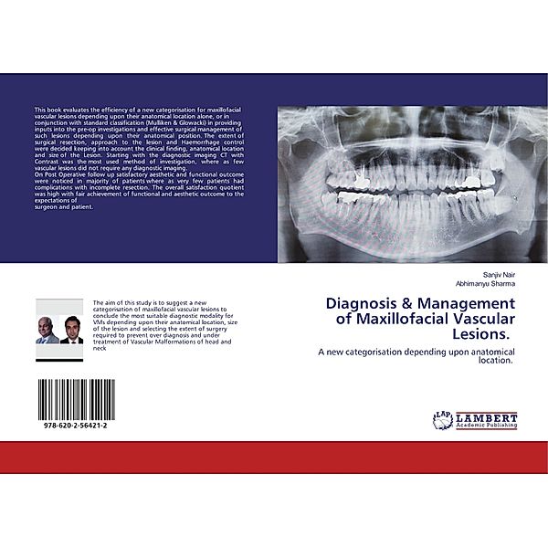 Diagnosis & Management of Maxillofacial Vascular Lesions., Sanjiv Nair, Abhimanyu Sharma