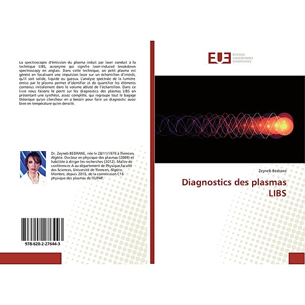 Diagnostics des plasmas LIBS, Zeyneb Bedrane