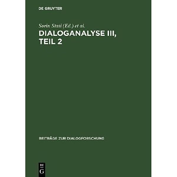 Dialoganalyse.Bd.3/2