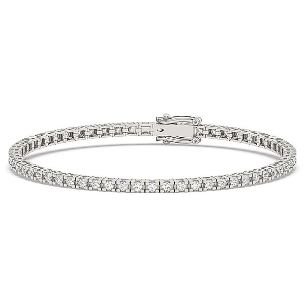 Diam Addict Armband 585/- Gold Diamant 17,5cm Glänzend 1,45ct.