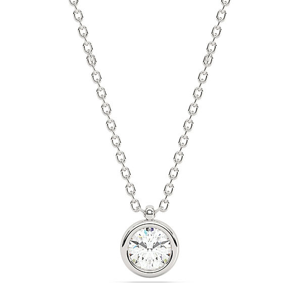 Diam Addict Halskette 585/- Gold Diamant weiß 42+3cm Glänzend 0,5ct