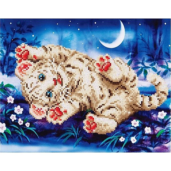 Diamond Dotz Baby Tiger 35,5 x 27,9 cm