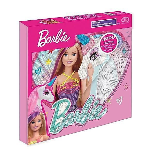 Diamond Dotz Barbie mit Einhorn