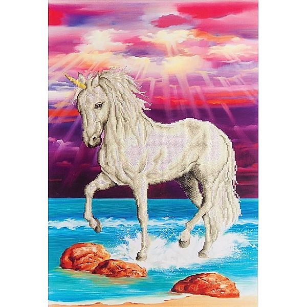 Diamond Dotz Magisches Einhorn 51 x 77 cm