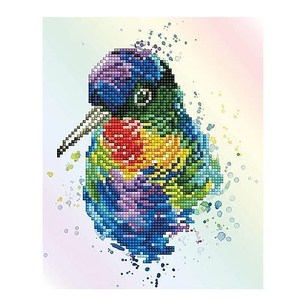 Diamond Dotz Regenbogen Vogel