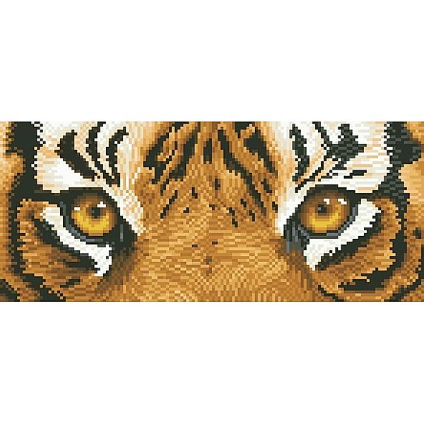 DIAMOND DOTZ Tiger Augen 42x15 cm