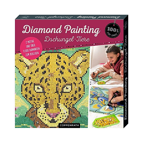 COPPENRATH Diamond Painting DSCHUNGEL-TIERE in bunt