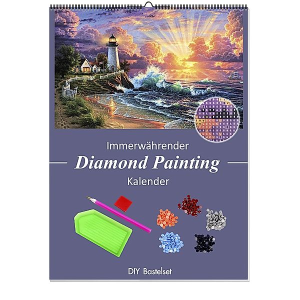 Diamond Painting Kalender immerwährend