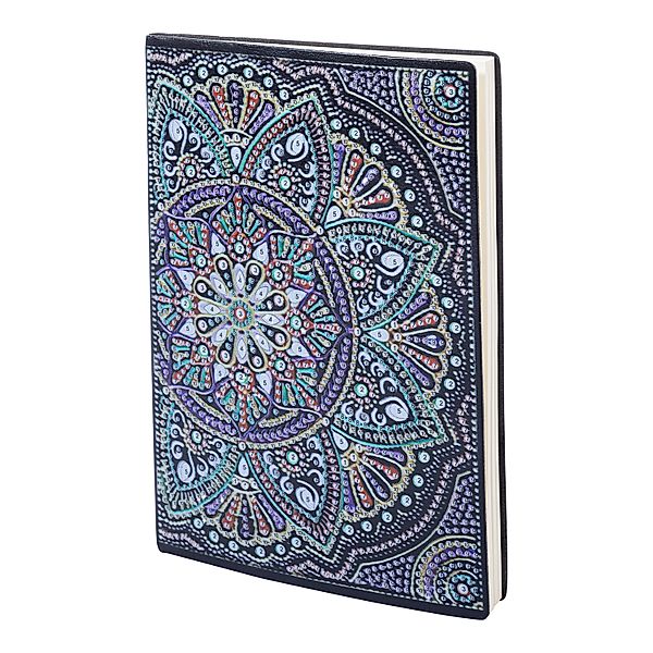 Diamond Painting Notizbuch Rotes Mandala