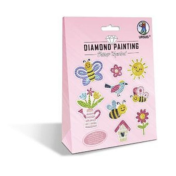 Diamond Painting Sticker Garden