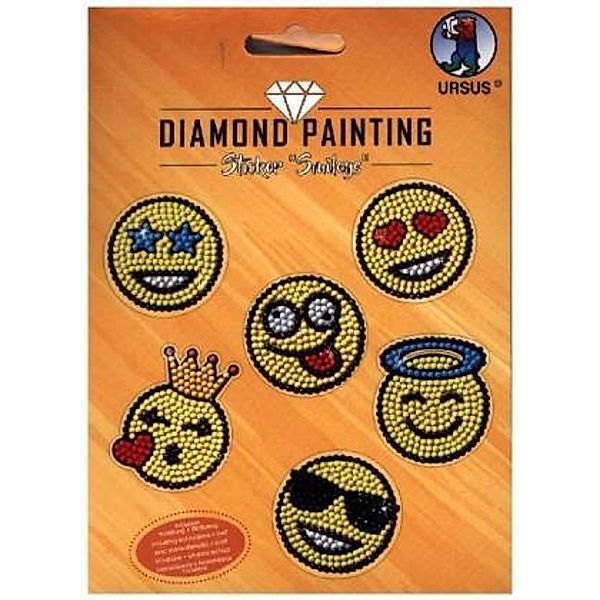 Diamond Painting Sticker Smileys