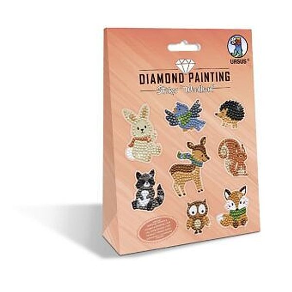 Diamond Painting Sticker Woodland