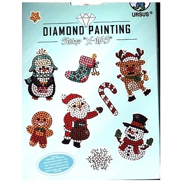 Diamond Painting Sticker X-Mas