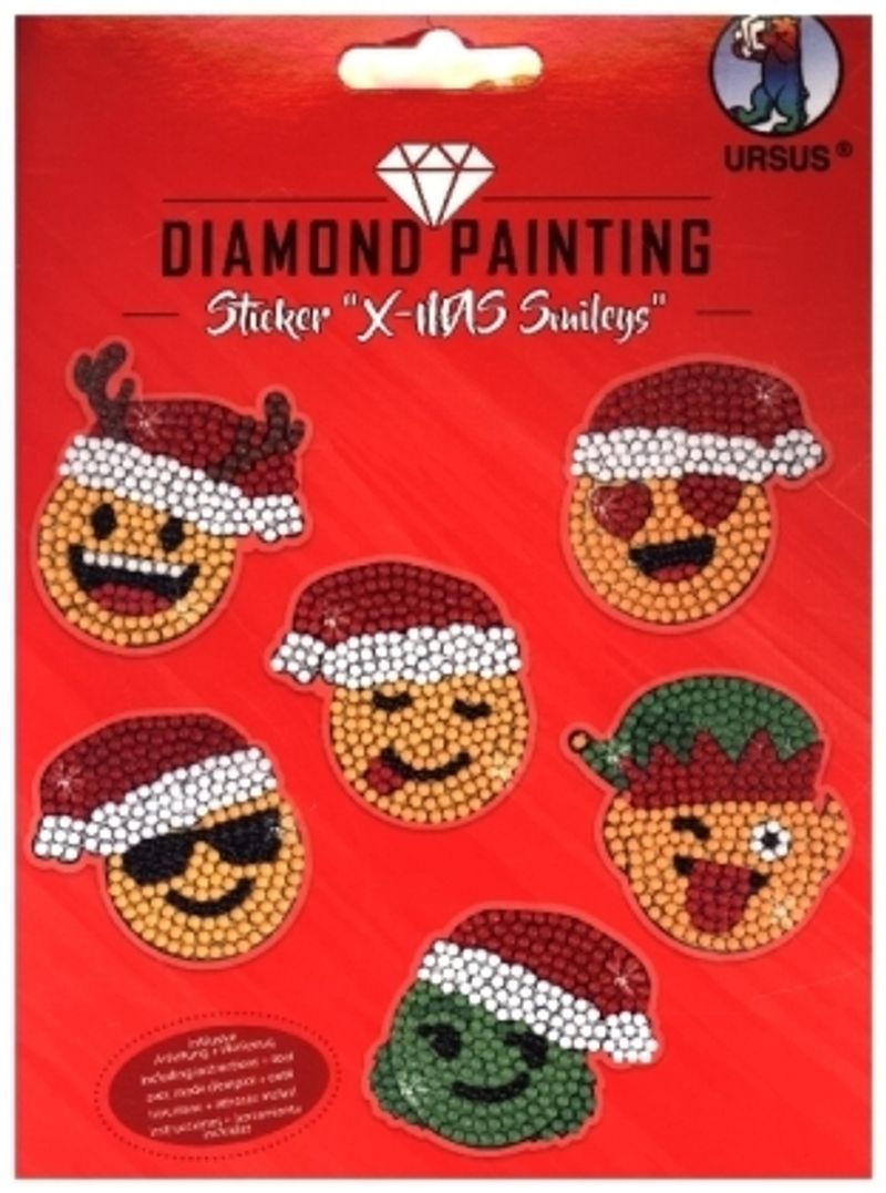 Diamond Painting Sticker X-Mas Smileys bestellen | Weltbild.ch