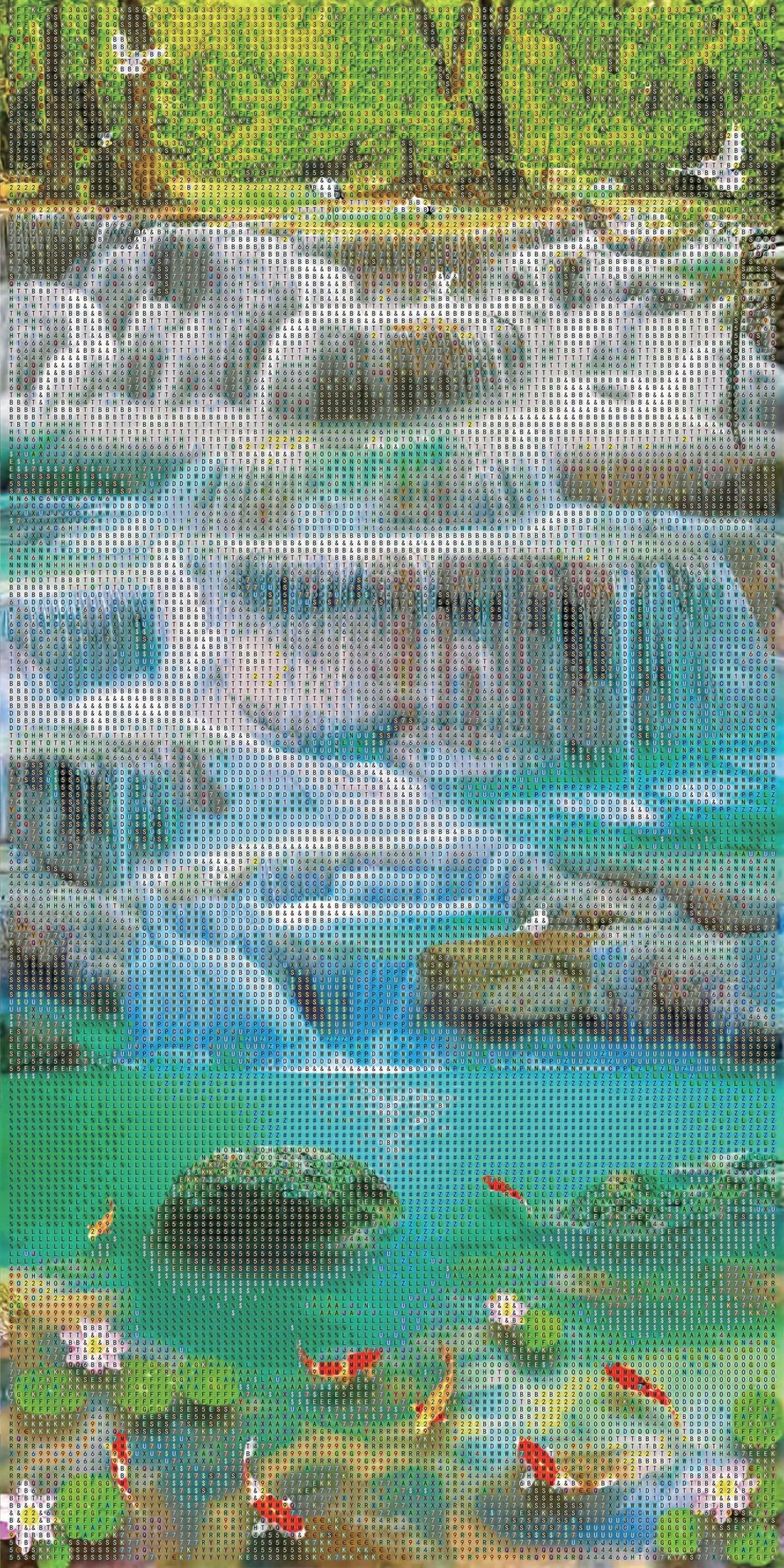 Diamond Painting Wasserfall mit Fischen 30 x 60 cm | Weltbild.de
