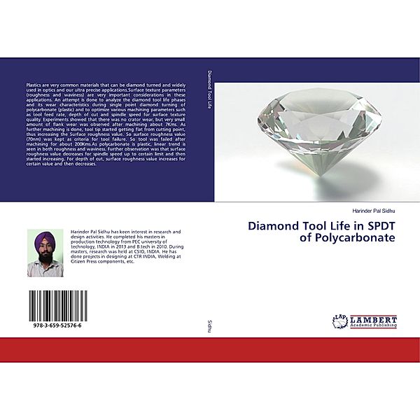 Diamond Tool Life in SPDT of Polycarbonate, Harinder Pal Sidhu