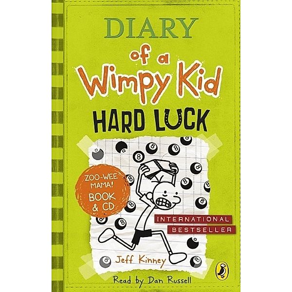 Diary of a Wimpy Kid: Hard Luck book & CD, Jeff Kinney