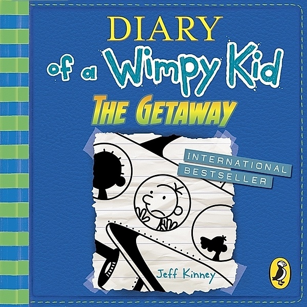 Diary of a Wimpy Kid: The Getaway (Book 12),2 Audio-CDs, Jeff Kinney