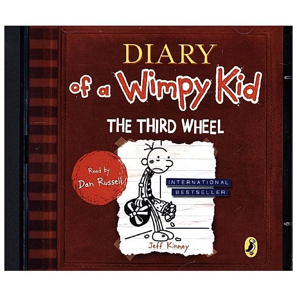 Diary of a Wimpy Kid: The Third Wheel (Book 7),Audio-CD, Jeff Kinney