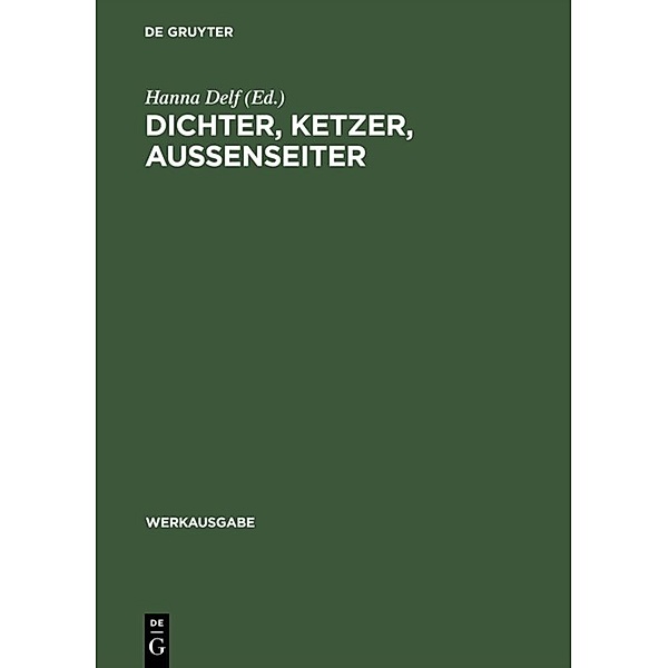 Dichter, Ketzer, Außenseiter, Gustav Landauer