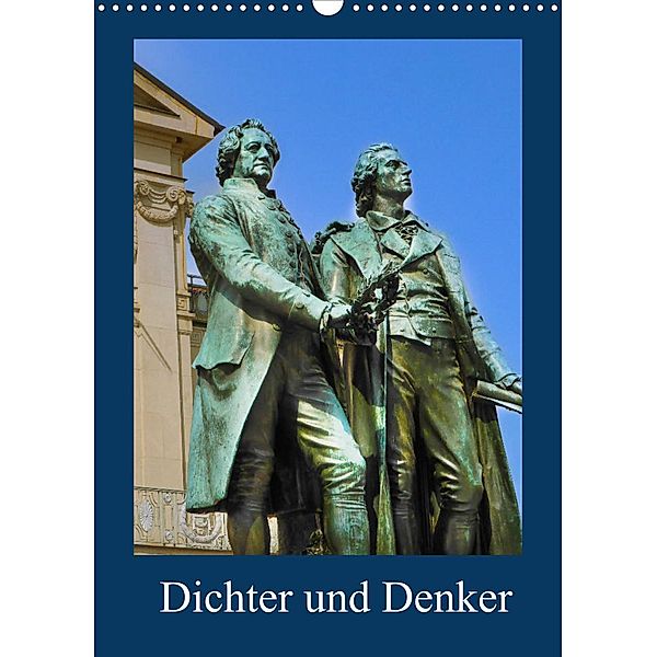 Dichter und Denker (Wandkalender 2022 DIN A3 hoch), Hans-Georg Vorndran