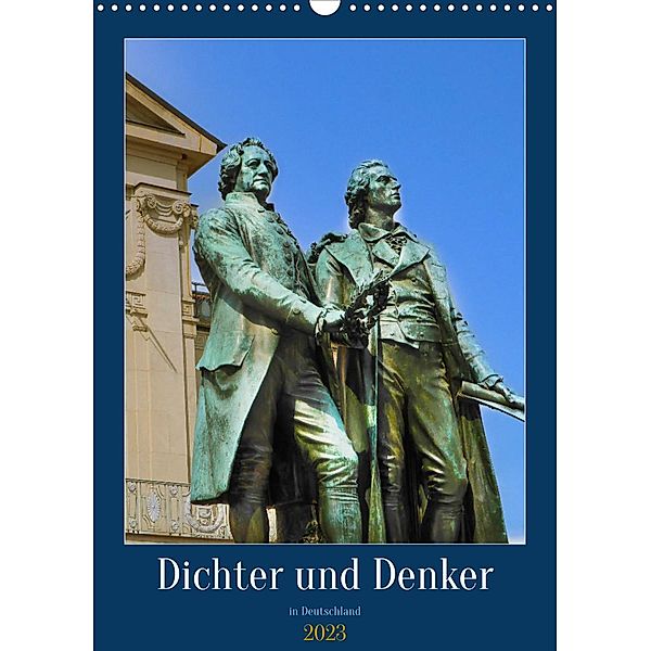Dichter und Denker (Wandkalender 2023 DIN A3 hoch), Hans-Georg Vorndran