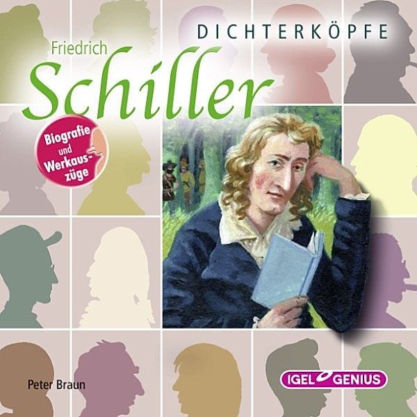 Dichterköpfe - Dichterköpfe, Friedrich Schiller, Peter Braun