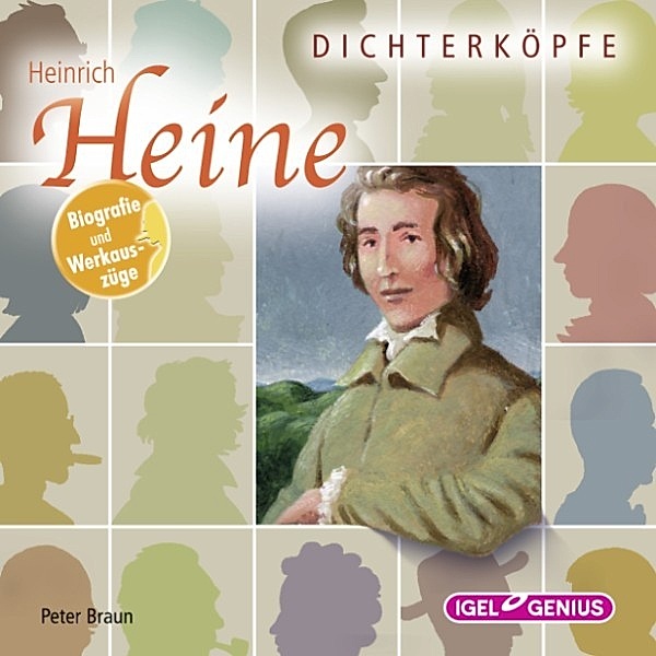 Dichterköpfe - Dichterköpfe, Heinrich Heine, Peter Braun