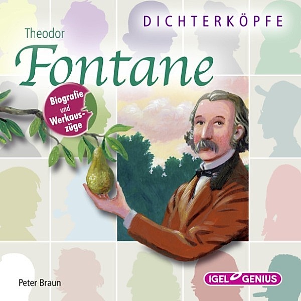 Dichterköpfe - Dichterköpfe, Theodor Fontane, Peter Braun