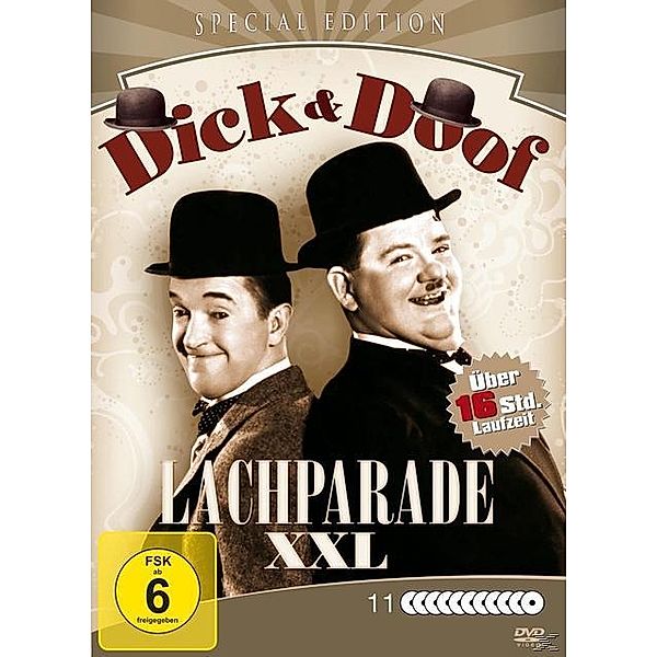 Dick & Doof - Lachparade XXL DVD-Box, Oliver Hardy Stan Laurel