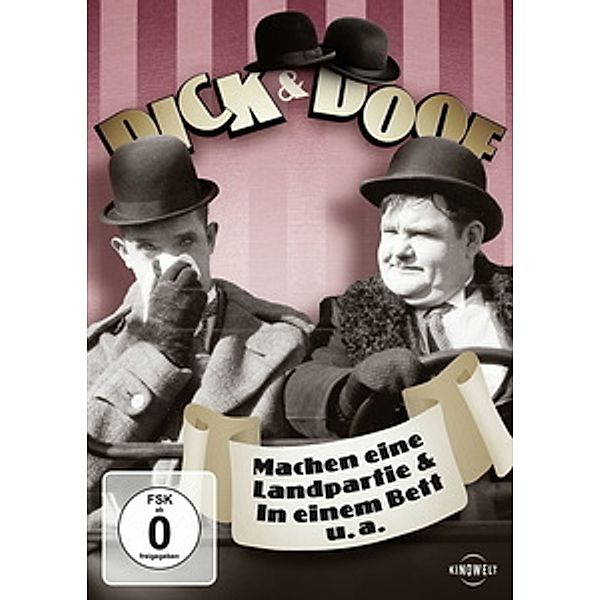 Dick & Doof - Machen eine Landpartie & In einem Bett u.a., Stan Laurel, Oliver Hardy