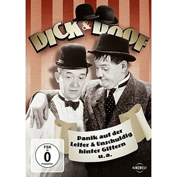 Dick & Doof - Panik auf der Leiter & Unschuldig hinter Gittern u.a., Stan Laurel, Oliver Hardy
