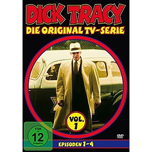 Dick Tracy - Die original TV-Serie, Vol. 1 (Episoden 1-4), Chester Gould, Robert Leslie Bellem, P. K. Palmer, William Lively, Todhunter Ballard, Dwight V. Babcock, Edmond Kelso