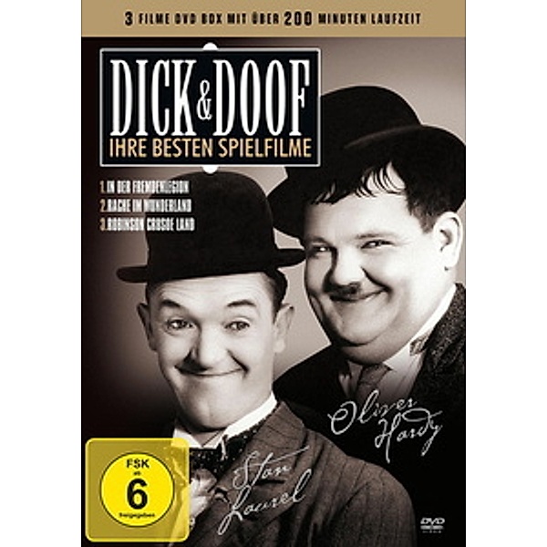 Dick und Doof - Ihre besten Spielfilme, Dick & Doof beste Filme, Dvd