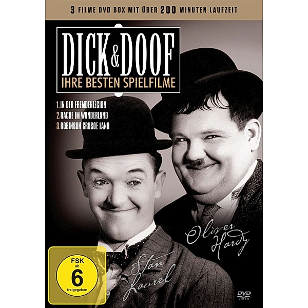 Dick und Doof: Ihre besten Spielfilme DVD-Box, Laurel & Hardy