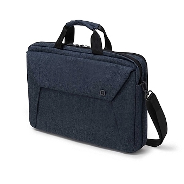 DICOTA 13,3'' Slim Case Plus Edge Notebooktasche, blue denim