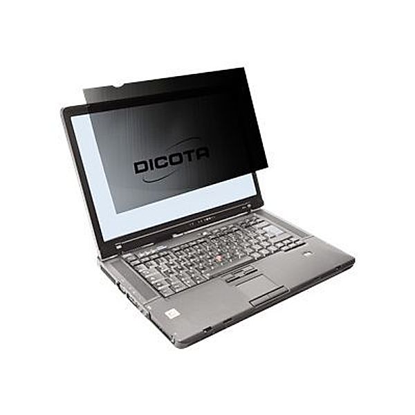 DICOTA 14'' Screen Overlay (16:9) Secret 2-Way, side-mounted