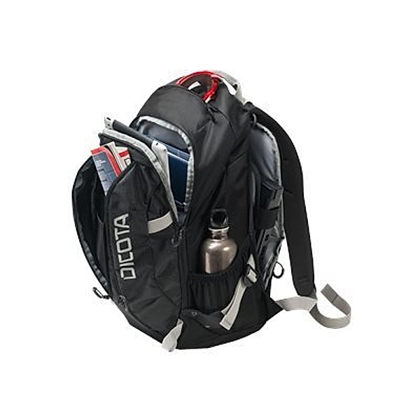 DICOTA 15,6'' Active Backpack, black/black